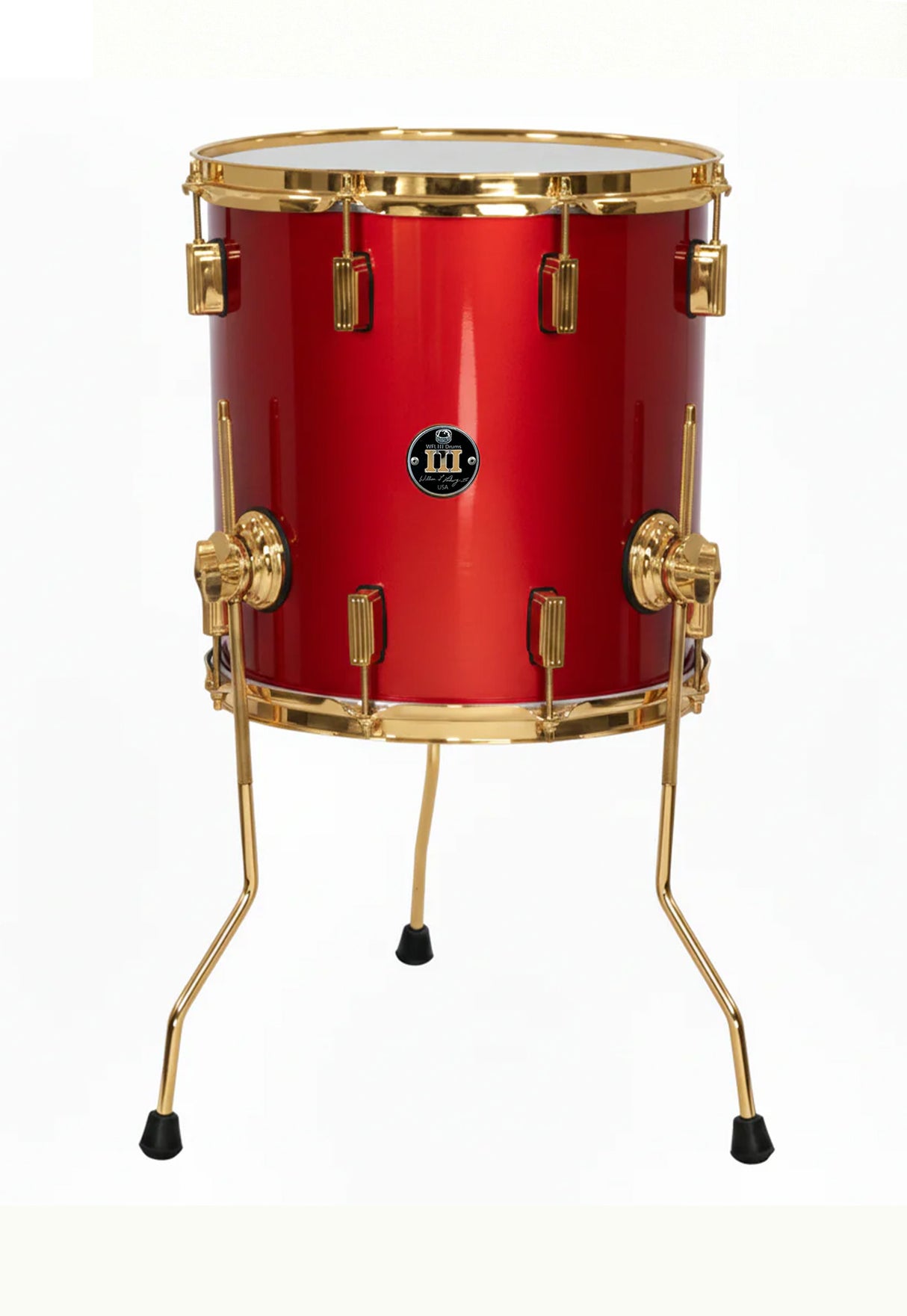 Floor tom 16" x 16" SOLID COLORS Ruby Red