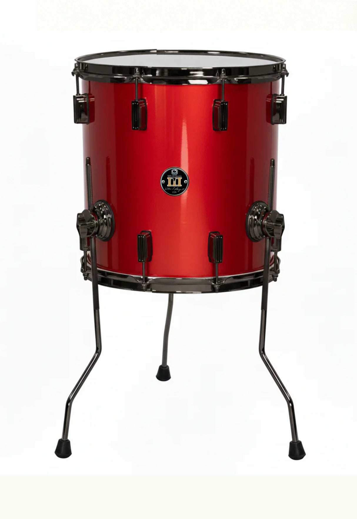 Floor tom 16" x 16" SOLID COLORS Ruby Red