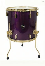 Floor tom 14" x 14" SOLID COLORS Deep Purple