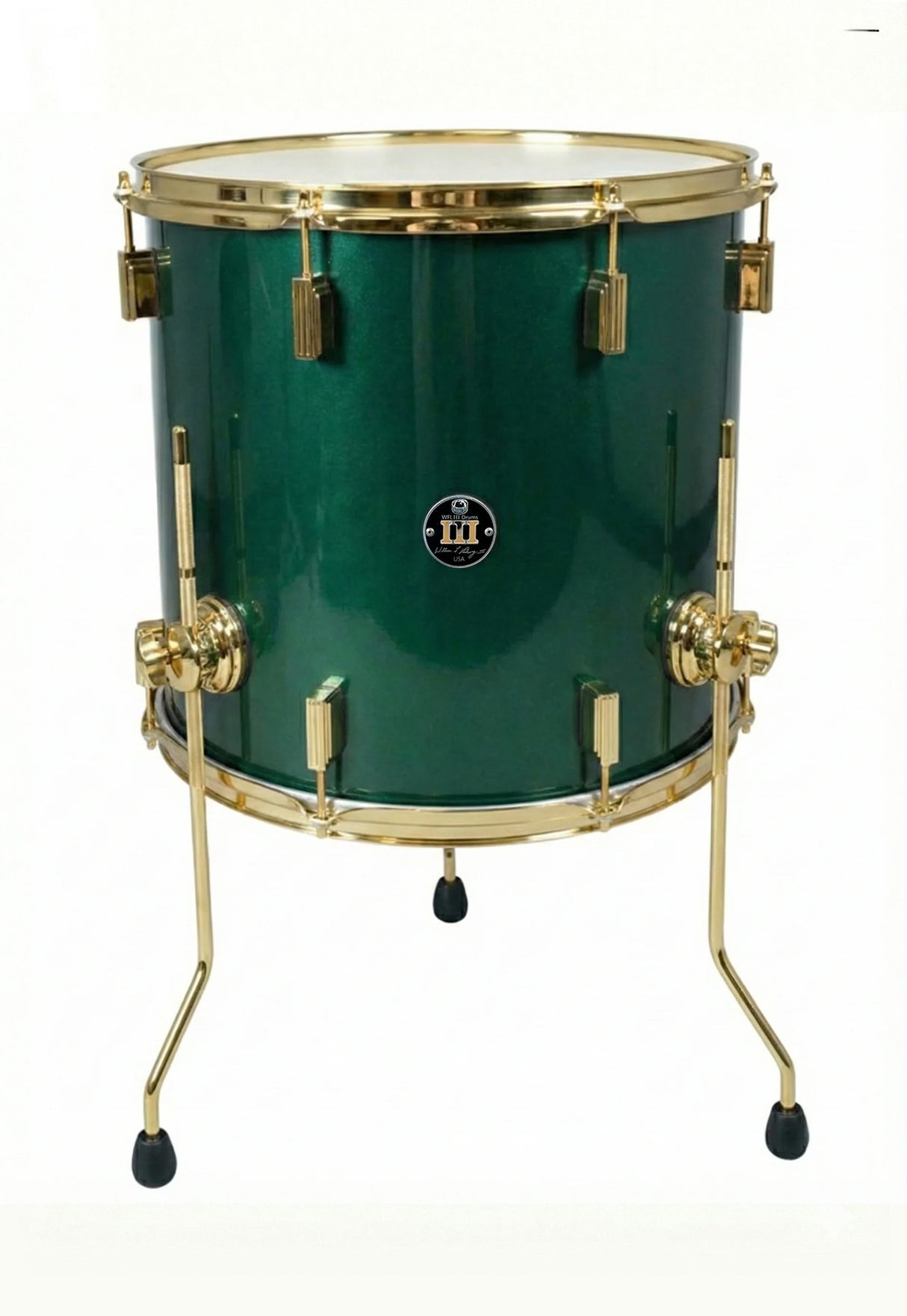 Floor tom 14" x 14" SOLID COLORS Emerald City Green