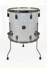 Floor tom 14" x 14" SPARKLE Arctic White