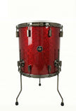 Floor tom 16" x 16" SPARKLE Ruby Red