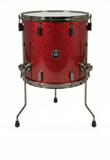 Floor tom 14" x 14" SPARKLE Ruby Red