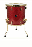 Floor tom 14" x 14" SPARKLE Ruby Red