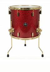 Floor tom 14" x 14" SPARKLE Ruby Red