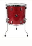 Floor tom 14" x 14" SPARKLE Ruby Red