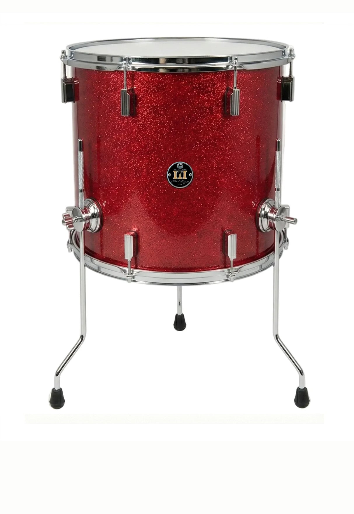 Floor tom 14" x 14" SPARKLE Ruby Red