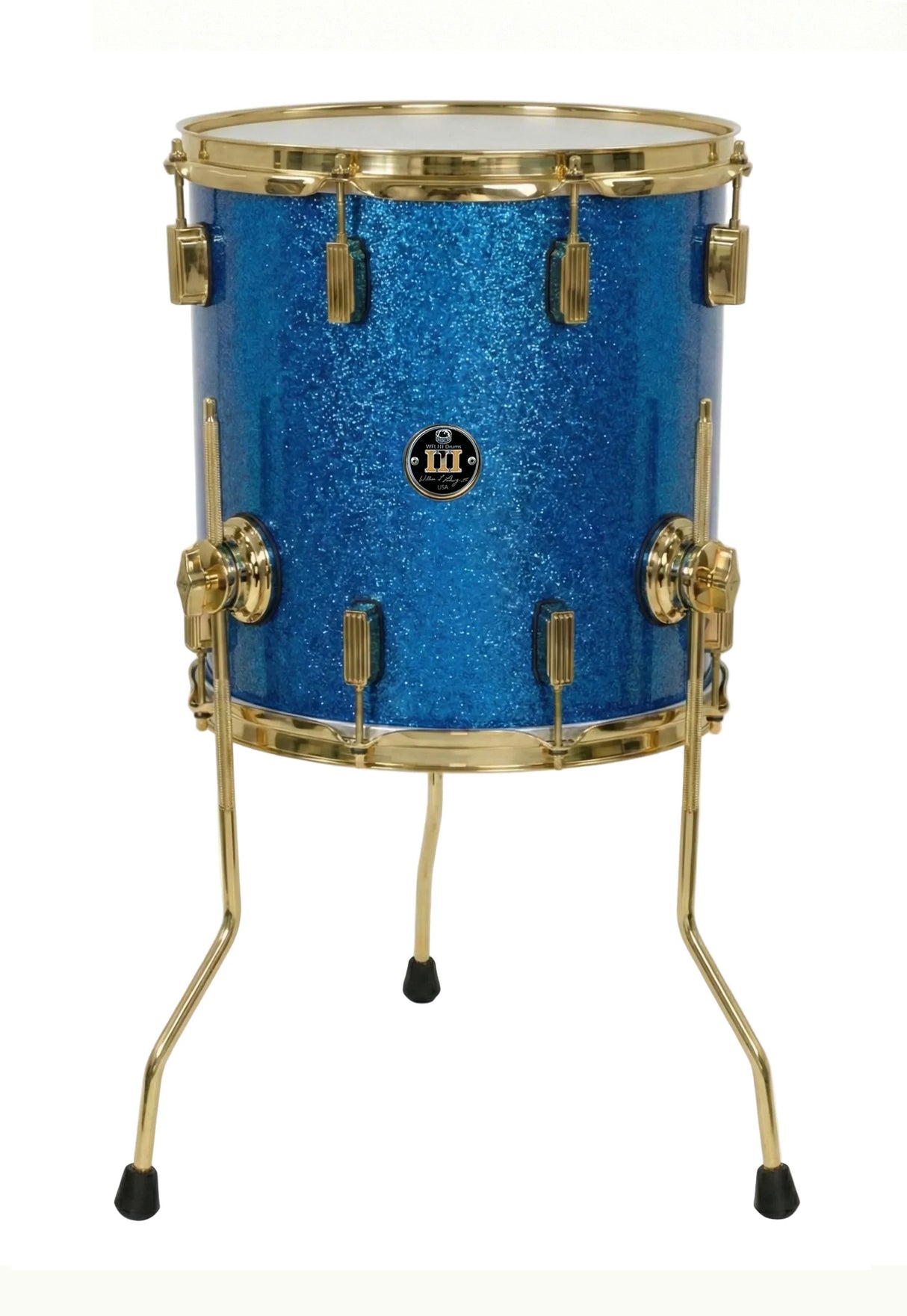 Floor tom 16" x 16" SPARKLE B3 Blue