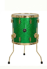 Floor tom 14" x 14" SPARKLE Emerald City Green