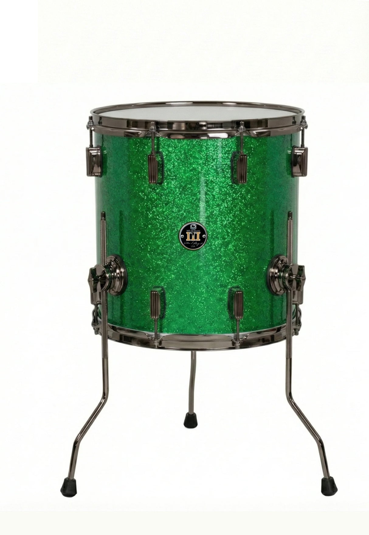 Floor tom 14" x 14" SPARKLE Emerald City Green