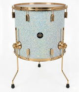 Floor tom 14" x 14" GALAXY SPARKLE Arctic White