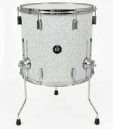 Floor tom 14" x 14" GALAXY SPARKLE Arctic White