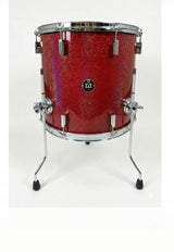 Floor tom 14" x 14" GALAXY SPARKLE Ruby Red