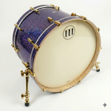 Bass Drum 20" GALAXY SPARKLE Deep Purple