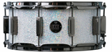 Snare 6.5" x 14" GALAXY SPARKLE Arctic White