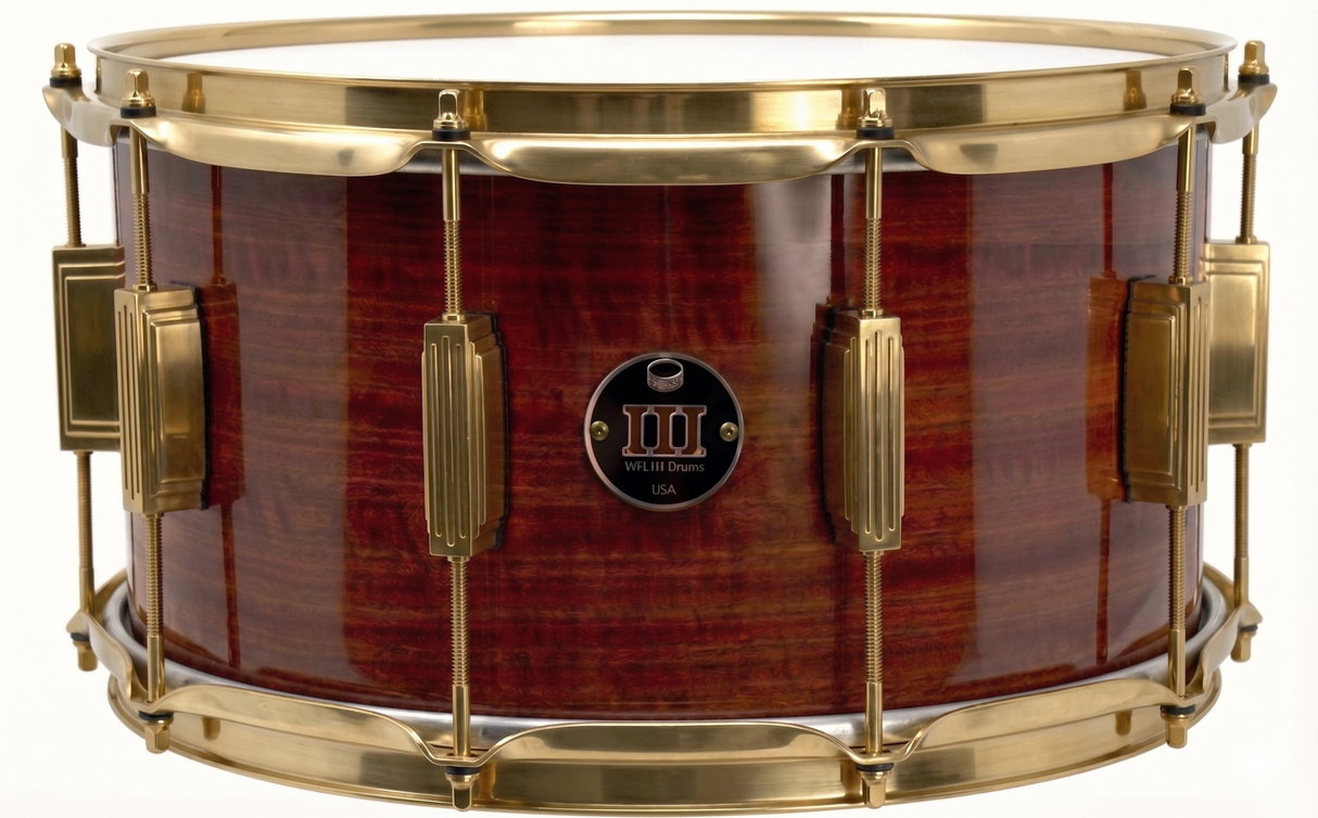 Snare 8" x 14" Natural Gloss Mahagony