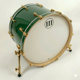 Bass Drum 22" SOLID COLORS Emerald City Green