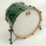 Bass Drum 22" SOLID COLORS Emerald City Green
