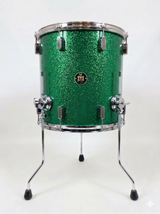 Floor tom 16" x 16" SPARKLE Emerald City Green