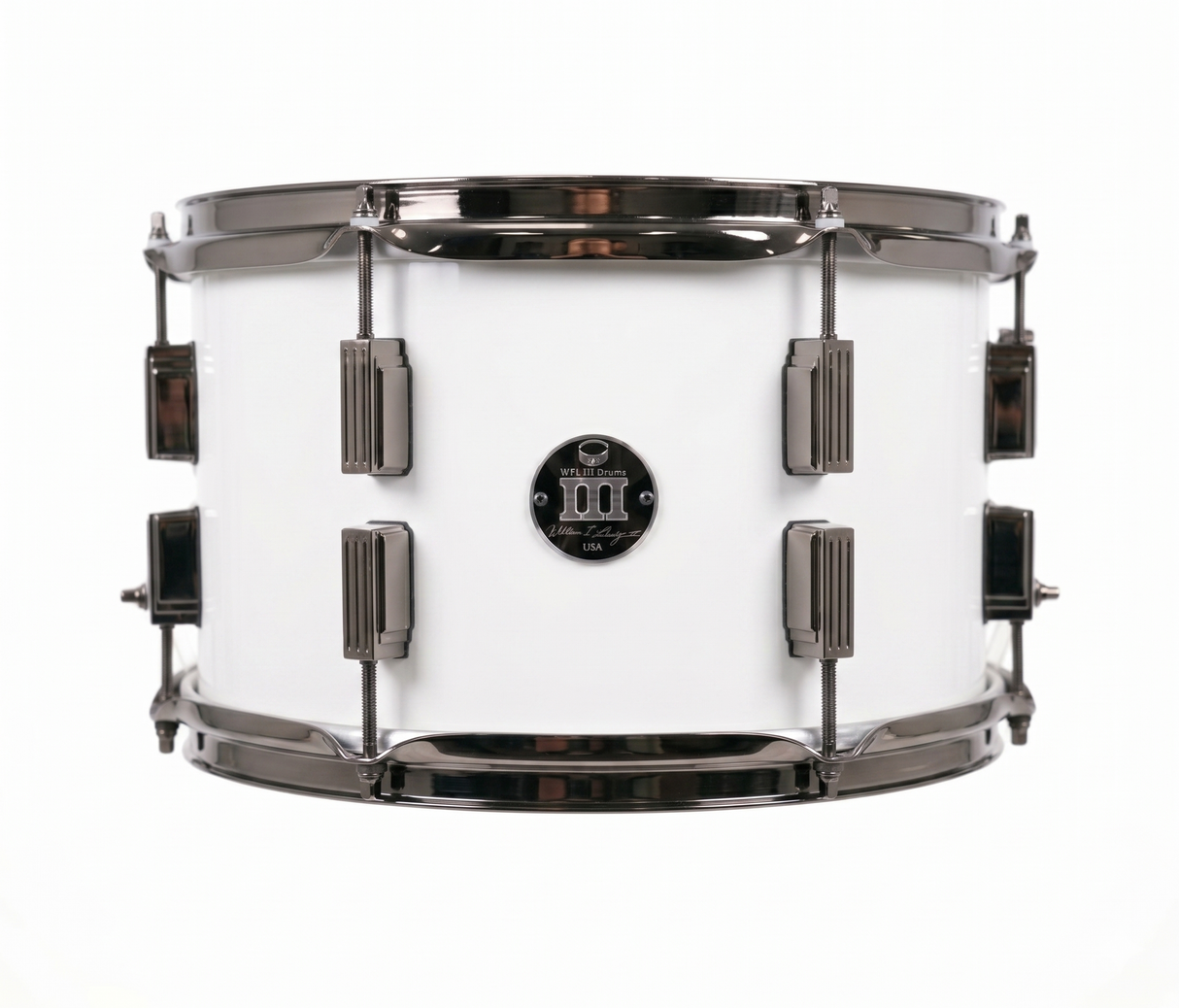 Rack tom 8" x 12" SOLID COLORS Arctic White