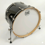Bass Drum 24" SOLID COLORS Piano Black
