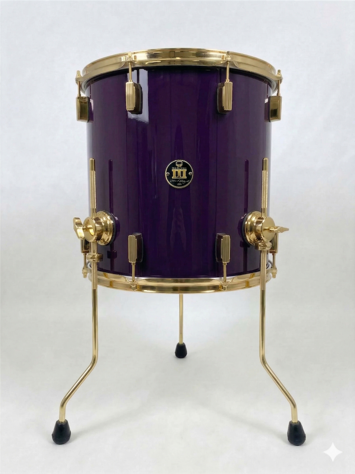 Floor tom 16" x 16" SOLID COLORS Deep Purple