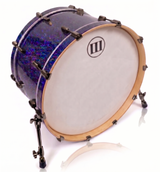 Bass Drum 26" GALAXY SPARKLE Deep Purple
