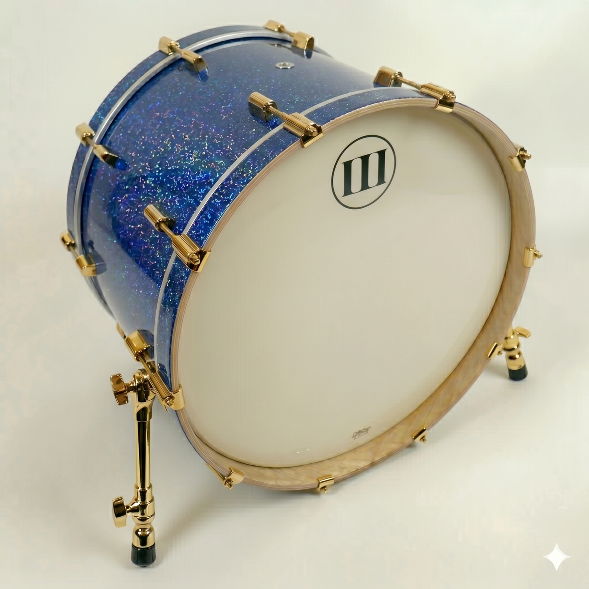 Bass Drum 20" GALAXY SPARKLE B3 Blue