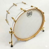 Bass Drum 24" SOLID COLORS Arctic White