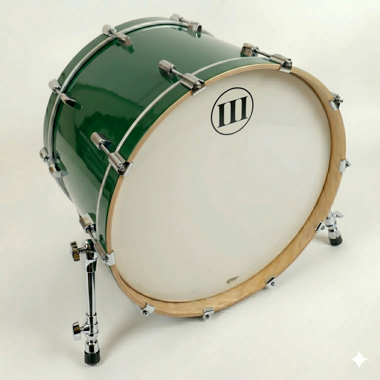 Bass Drum 22" SOLID COLORS Emerald City Green