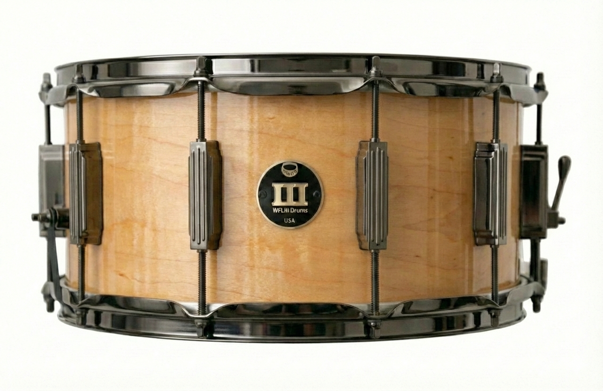Snare 6.5" x 14" Natural High Gloss Maple