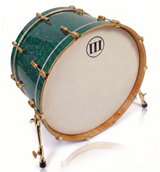 Bass Drum 26" GALAXY SPARKLE Emerald City Green