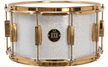 Snare 8" x 14" GALAXY SPARKLE Arctic White