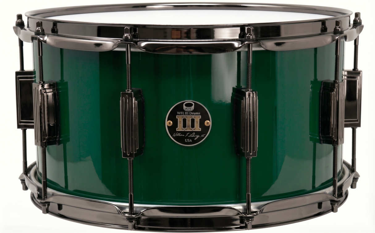 Snare 8" x 14" SOLID COLORS Emerald City Green