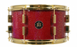 Rack tom 8" x 12" GALAXY SPARKLE Ruby Red