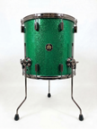 Floor tom 16" x 16" SPARKLE Emerald City Green