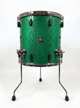 Floor tom 16" x 16" SPARKLE Emerald City Green