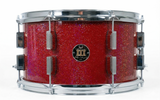 Rack tom 8" x 12" GALAXY SPARKLE Ruby Red