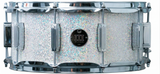 Snare 6.5" x 14" GALAXY SPARKLE Arctic White