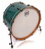 Bass Drum 26" GALAXY SPARKLE Emerald City Green