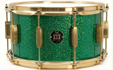 Snare 8" x 14" GALAXY SPARKLE Emerald City Green