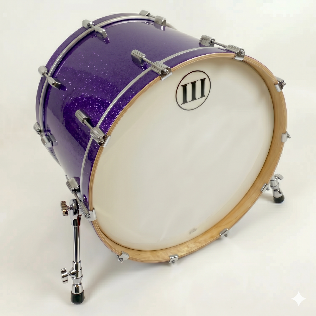 Bass Drum 22" SPARKLE Deep Purple