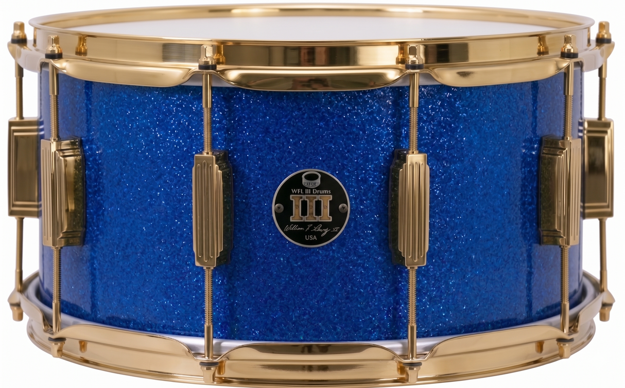 Snare 8" x 14" SPARKLE B3 Blue