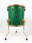 Floor tom 16" x 16" SPARKLE Emerald City Green