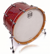 Bass Drum 26" GALAXY SPARKLE Ruby Red