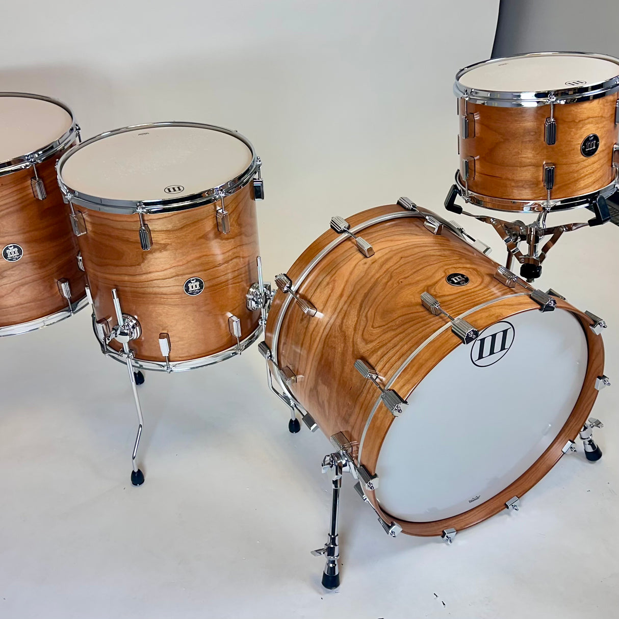 4 Piece Cherry Wood Drum kit