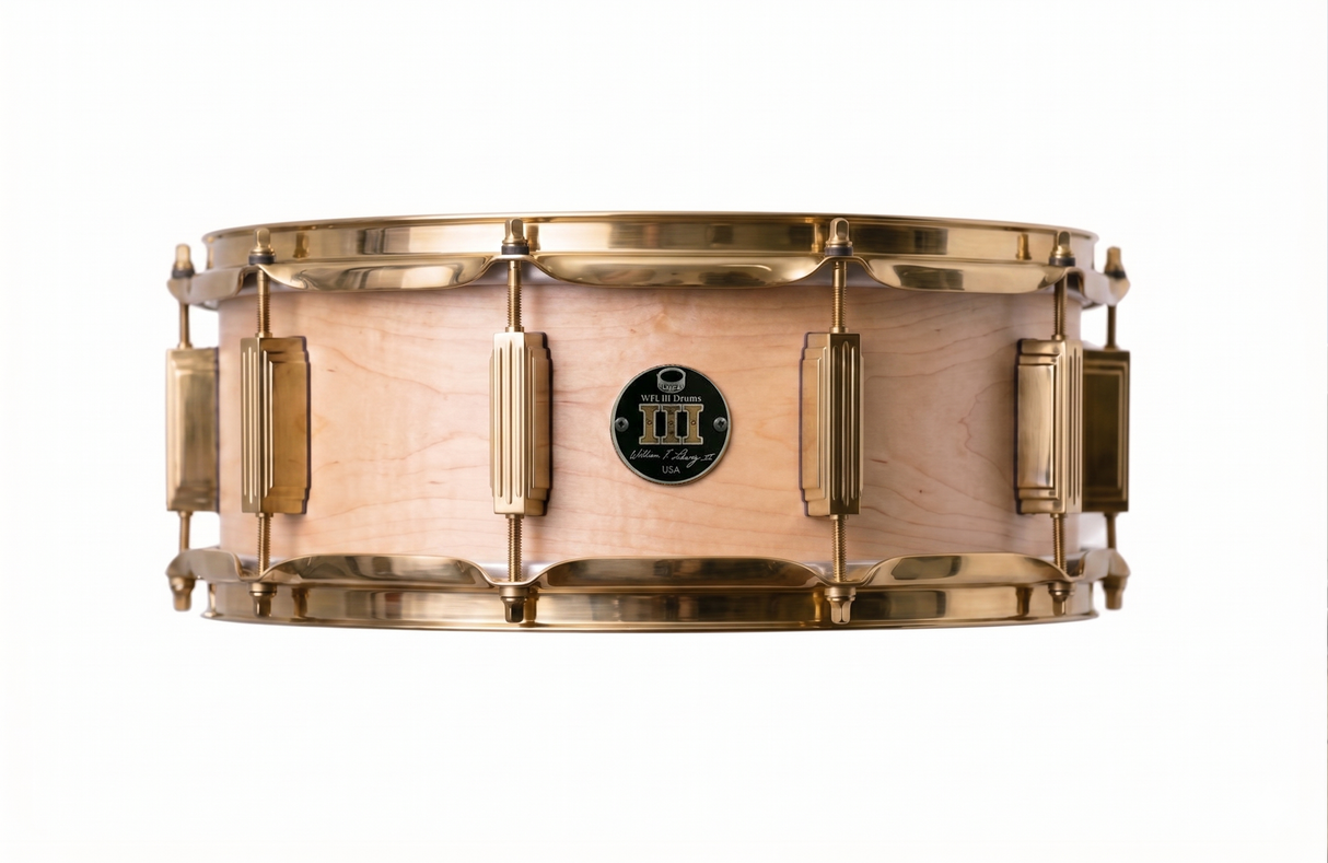 Snare 5.5" x 14" Natural High Gloss Maple