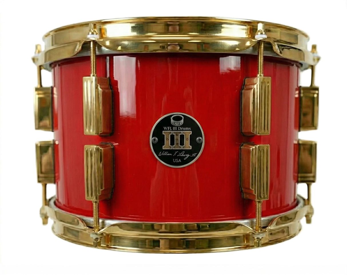 Rack tom 8" x 10" SOLID COLORS Ruby Red