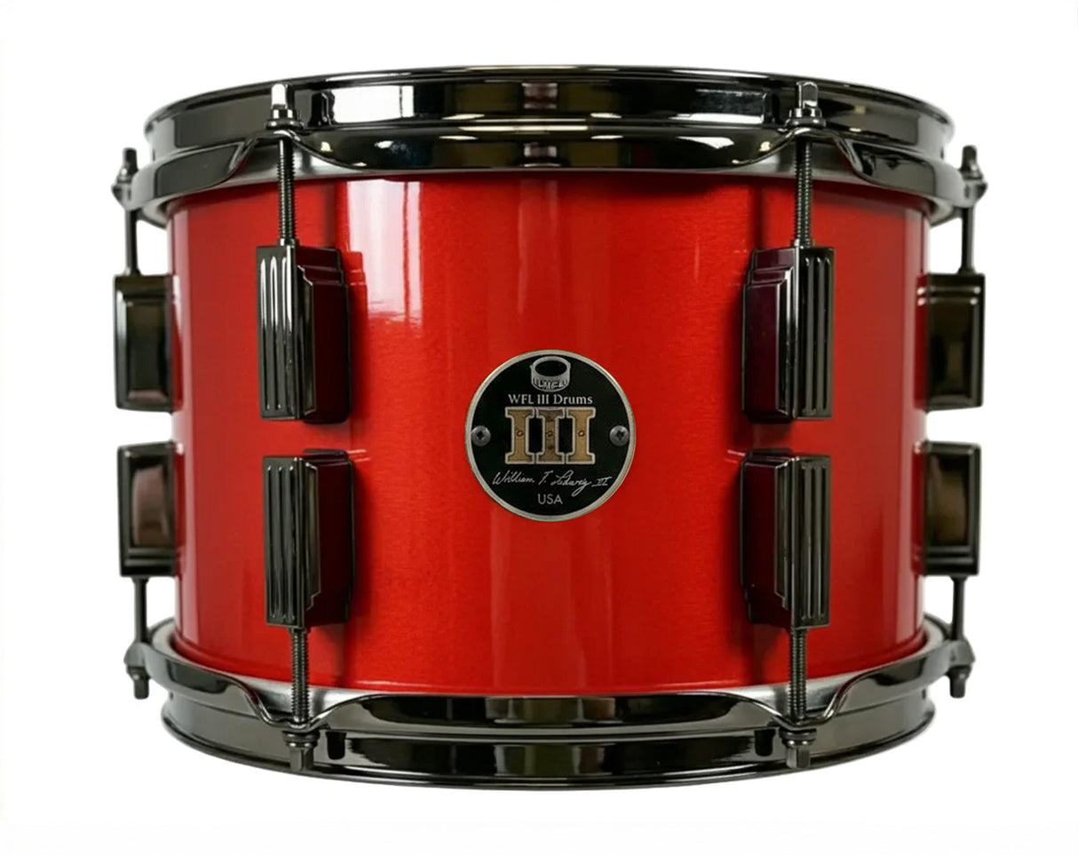 Rack tom 8" x 10" SOLID COLORS Ruby Red