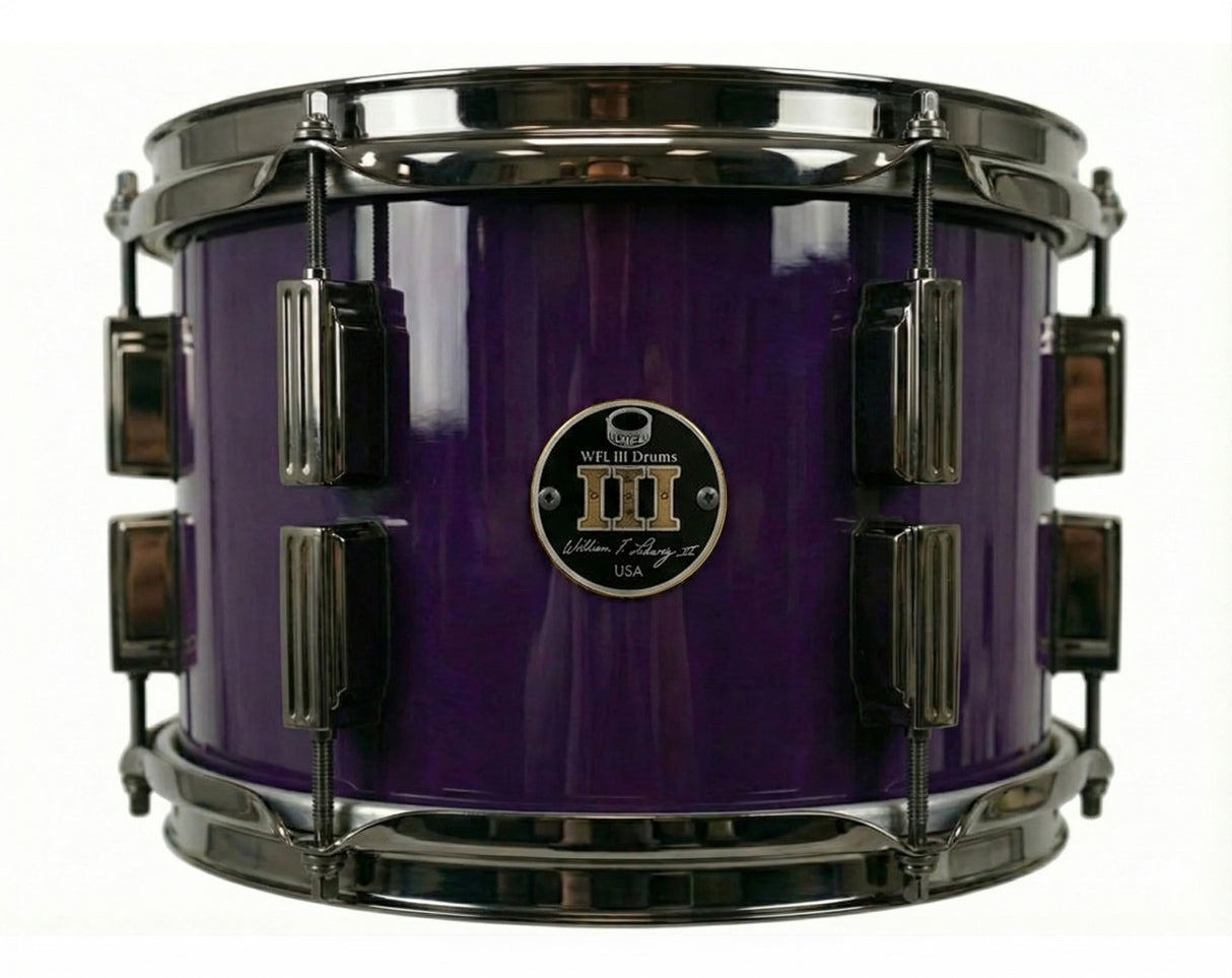 Rack tom 8" x 10" SOLID COLORS Deep Purple